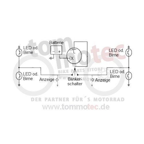 Schaltplan Blinkrelais 4 Polig - Wiring Diagram
